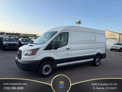 2019 FORD TRANSIT 350 VAN CARGO V6, 3.7 LITER MEDIUM ROOF W/SLIDING SIDE DOOR W/LWB VAN 3D