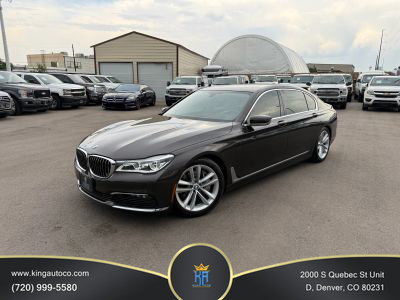 2016 BMW 7 SERIES SEDAN V8, TWIN TURBO, 4.4L 750I XDRIVE SEDAN 4D