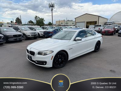 2016 BMW 5 SERIES SEDAN 4-CYL, TURBO, 2.0 LITER 528I XDRIVE SEDAN 4D