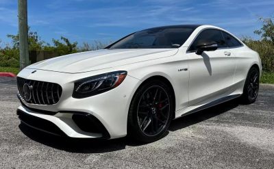 2018 MERCEDES-BENZ MERCEDES-AMG S-CLASS COUPE V8, TWIN TURBO, 4.0 LITER S 63 AMG COUPE 2D