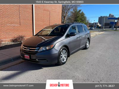 2015 HONDA ODYSSEY VAN V6, I-VTEC, 3.5 LITER EX-L MINIVAN 4D - Bishop Motors LLC in Springfield, MO, 37.24090, -93.26632