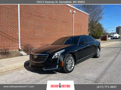 2017 CADILLAC CT6 SEDAN V6, 3.6 LITER 3.6 LUXURY SEDAN 4D - Bishop Motors LLC in Springfield, MO, 37.24090, -93.26632