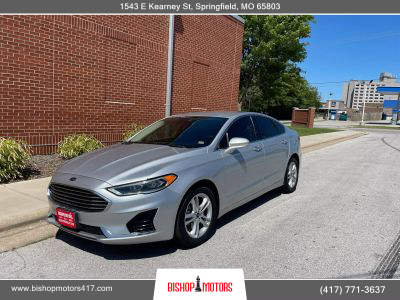 2019 FORD FUSION SEDAN 4-CYL, ECOBOOST, TURBO, 1.5 LITER SEL SEDAN 4D - Bishop Motors LLC in Springfield, MO, 37.24090, -93.26632