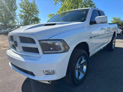 2012 RAM 1500 QUAD CAB PICKUP WHITE AUTOMATIC - Auto Spot