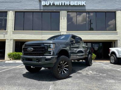 2021 FORD F350 SUPER DUTY CREW CAB PICKUP V8, TURBO DIESEL, 6.7 LITER LARIAT PICKUP 4D 6 3/4 FT