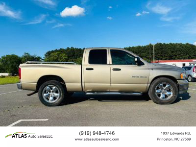 2003 DODGE RAM 1500 QUAD CAB PICKUP V8, 4.7 LITER LARAMIE PICKUP 4D 8 FT