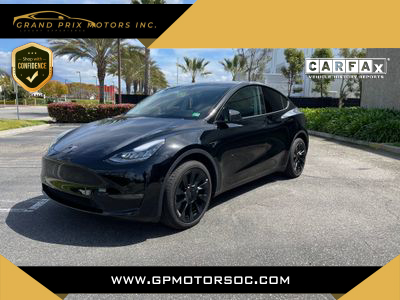 2022 TESLA MODEL Y SUV DUAL AC ELECTRIC MOTORS LONG RANGE SPORT UTILITY 4D