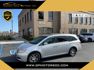 2011 HONDA ODYSSEY VAN V6, VTEC, 3.5 LITER EX-L MINIVAN 4D