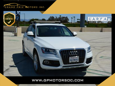 2016 AUDI Q5 SUV 4-CYL, TURBO, 2.0 LITER 2.0T PREMIUM PLUS SPORT UTILITY 4D