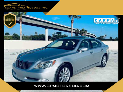 2009 LEXUS LS SEDAN V8, 4.6 LITER LS 460 SEDAN 4D