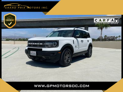 2021 FORD BRONCO SPORT SUV 3-CYL, ECOBOOST, TURBO, 1.5 LITER BIG BEND SPORT UTILITY 4D