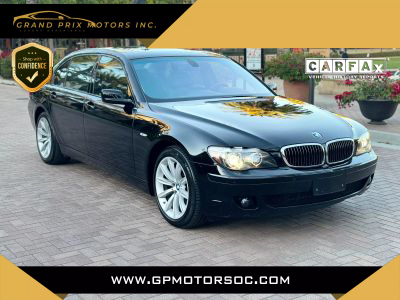 2007 BMW 7 SERIES SEDAN V8, 4.8 LITER 750LI SEDAN 4D