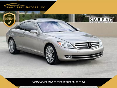 2007 MERCEDES-BENZ CL-CLASS COUPE V8, 5.5 LITER CL 550 COUPE 2D