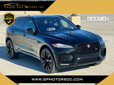 2017 JAGUAR F-PACE SUV V6, SPRCHRGD, 3.0L S SPORT UTILITY 4D