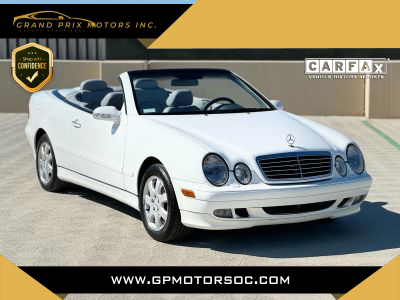 2000 MERCEDES-BENZ CLK-CLASS CONVERTIBLE V6, 3.2 LITER CLK 320 CABRIOLET 2D