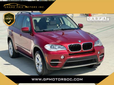 2013 BMW X5 SUV 6-CYL, TURBO, 3.0 LITER XDRIVE35I PREMIUM SPORT UTILITY 4D
