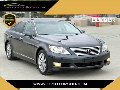 2010 LEXUS LS SEDAN V8, 4.6 LITER LS 460 SEDAN 4D