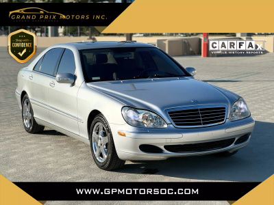 2004 MERCEDES-BENZ S-CLASS SEDAN V8, 4.3 LITER S 430 SEDAN 4D