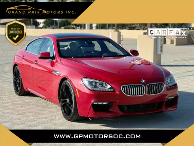 2013 BMW 6 SERIES SEDAN V8, TWIN TURBO, 4.4 LITER 650I GRAN COUPE 4D