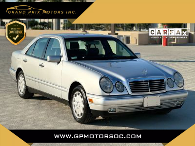 1999 MERCEDES-BENZ E-CLASS SEDAN V6, 3.2 LITER E 320 SEDAN 4D