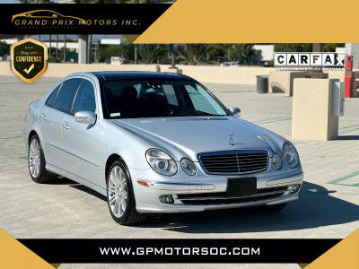 2006 MERCEDES-BENZ E-CLASS SEDAN V8, 5.0 LITER E 500 SEDAN 4D