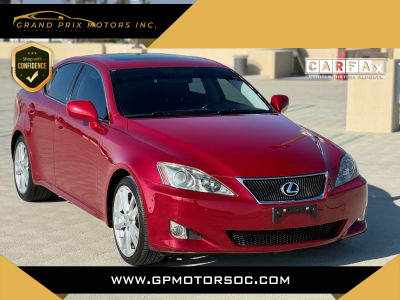 2006 LEXUS IS SEDAN V6, 2.5 LITER IS 250 SEDAN 4D