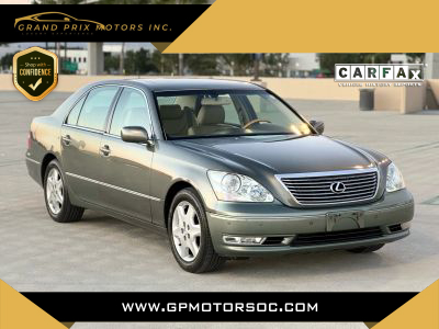 2004 LEXUS LS SEDAN V8, 4.3 LITER LS 430 SEDAN 4D