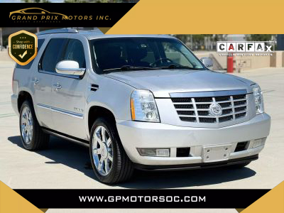 2011 CADILLAC ESCALADE SUV V8, FLEX FUEL, 6.2 LITER SPORT UTILITY 4D