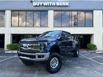 2018 FORD F250 SUPER DUTY CREW CAB PICKUP V8, TURBO DIESEL, 6.7L LARIAT PICKUP 4D 6 3/4 FT
