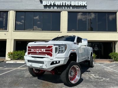 2020 GMC SIERRA 2500 HD CREW CAB PICKUP V8, TURBO DIESEL, 6.6 LITER DENALI PICKUP 4D 6 1/2 FT