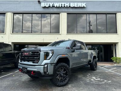 2024 GMC SIERRA 2500 HD CREW CAB PICKUP V8, TURBO DIESEL, 6.6 LITER AT4 PICKUP 4D 6 1/2 FT