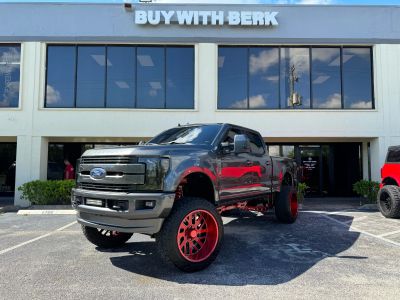 2019 FORD F250 SUPER DUTY CREW CAB PICKUP V8, TURBO DIESEL, 6.7 LITER LARIAT PICKUP 4D 6 3/4 FT