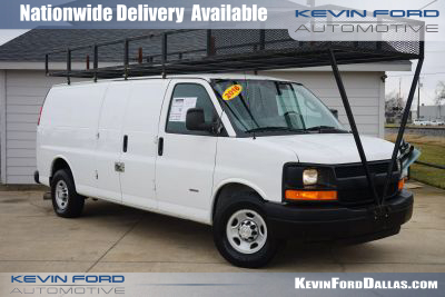 2016 CHEVROLET EXPRESS 3500 CARGO VAN V8, TURBO DIESEL, 6.6 LITER DIESEL EXTENDED VAN 3D