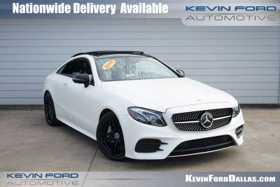 2018 MERCEDES-BENZ E-CLASS COUPE V6, TWIN TURBO, 3.0 LITER E 400 COUPE 2D