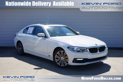 2018 BMW 5 SERIES SEDAN 4-CYL, TWIN TURBO, 2.0 LITER 530I SEDAN 4D