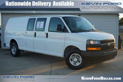 2018 CHEVROLET EXPRESS 2500 CARGO CARGO V6, 4.3 LITER EXTENDED VAN 3D
