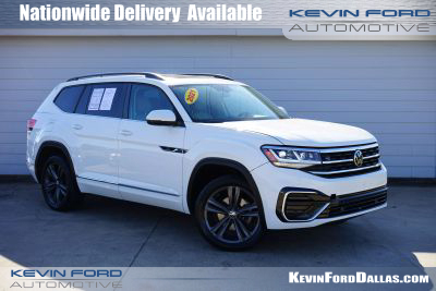 2021 VOLKSWAGEN ATLAS SUV V6, 3.6 LITER SE R-LINE W/TECH PKG SPORT UTILITY 4D