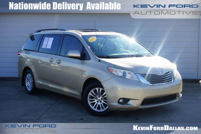 2011 TOYOTA SIENNA VAN V6, 3.5 LITER XLE MINIVAN 4D