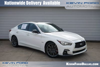 2018 INFINITI Q50 SEDAN V6, TWIN TURBO, 3.0 LITER RED SPORT 400 SEDAN 4D