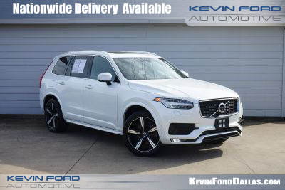 2019 VOLVO XC90 SUV 4-CYL, DRIVE-E, TURBO, SUPERCHARGED, 2.0 LITER T6 R-DESIGN SPORT UTILITY 4D