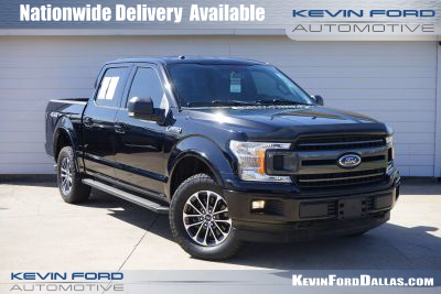 2018 FORD F150 SUPERCREW CAB PICKUP V8, FLEX FUEL, 5.0 LITER XLT PICKUP 4D 5 1/2 FT