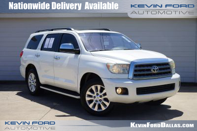 2016 TOYOTA SEQUOIA SUV V8, 5.7 LITER PLATINUM SPORT UTILITY 4D