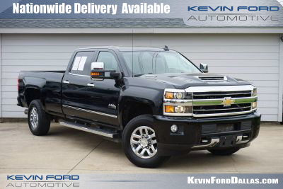 2018 CHEVROLET SILVERADO 3500 HD CREW CAB PICKUP V8, TURBO DSL, 6.6L HIGH COUNTRY PICKUP 4D 8 FT