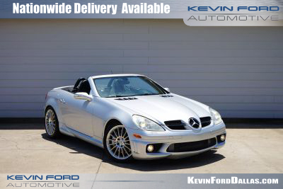 2008 MERCEDES-BENZ SLK-CLASS CONVERTIBLE V8, 5.5 LITER SLK 55 AMG ROADSTER 2D