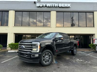 2024 FORD F250 SUPER DUTY CREW CAB PICKUP V8, HO, TURBO DIESEL, 6.7 LITER LIMITED PICKUP 4D 6 3/4 FT