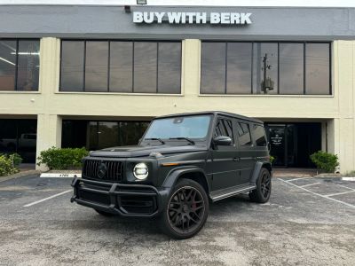 2021 MERCEDES-BENZ MERCEDES-AMG G-CLASS SUV V8, TWIN TURBO, 4.0 LITER G 63 AMG SPORT UTILITY 4D