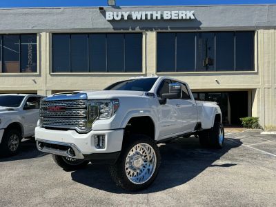 2020 GMC SIERRA 3500 HD CREW CAB PICKUP V8, TURBO DIESEL, 6.6 LITER DENALI PICKUP 4D 8 FT