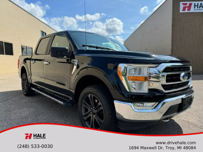 2021 FORD F150 SUPERCREW CAB PICKUP V6, ECOBOOST, TWIN TURBO, 2.7 LITER XLT PICKUP 4D 5 1/2 FT