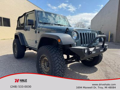 2015 JEEP WRANGLER SUV V6, 3.6 LITER RUBICON SPORT UTILITY 2D