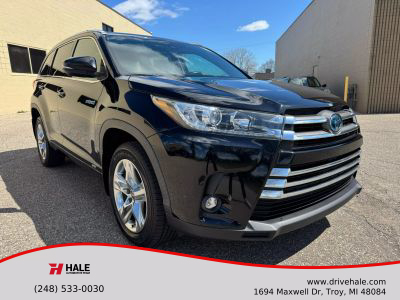 2019 TOYOTA HIGHLANDER HYBRID SUV V6, HYBRID, 3.5 LITER LIMITED SPORT UTILITY 4D